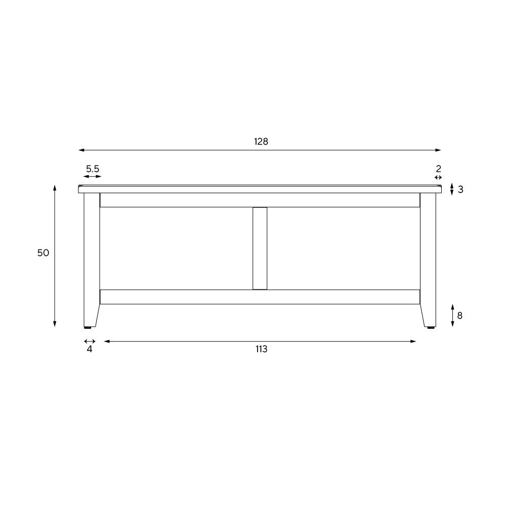 CHESTER PURE WHITE
Wide Blanket Box Quality Furniture Clearance Ltd