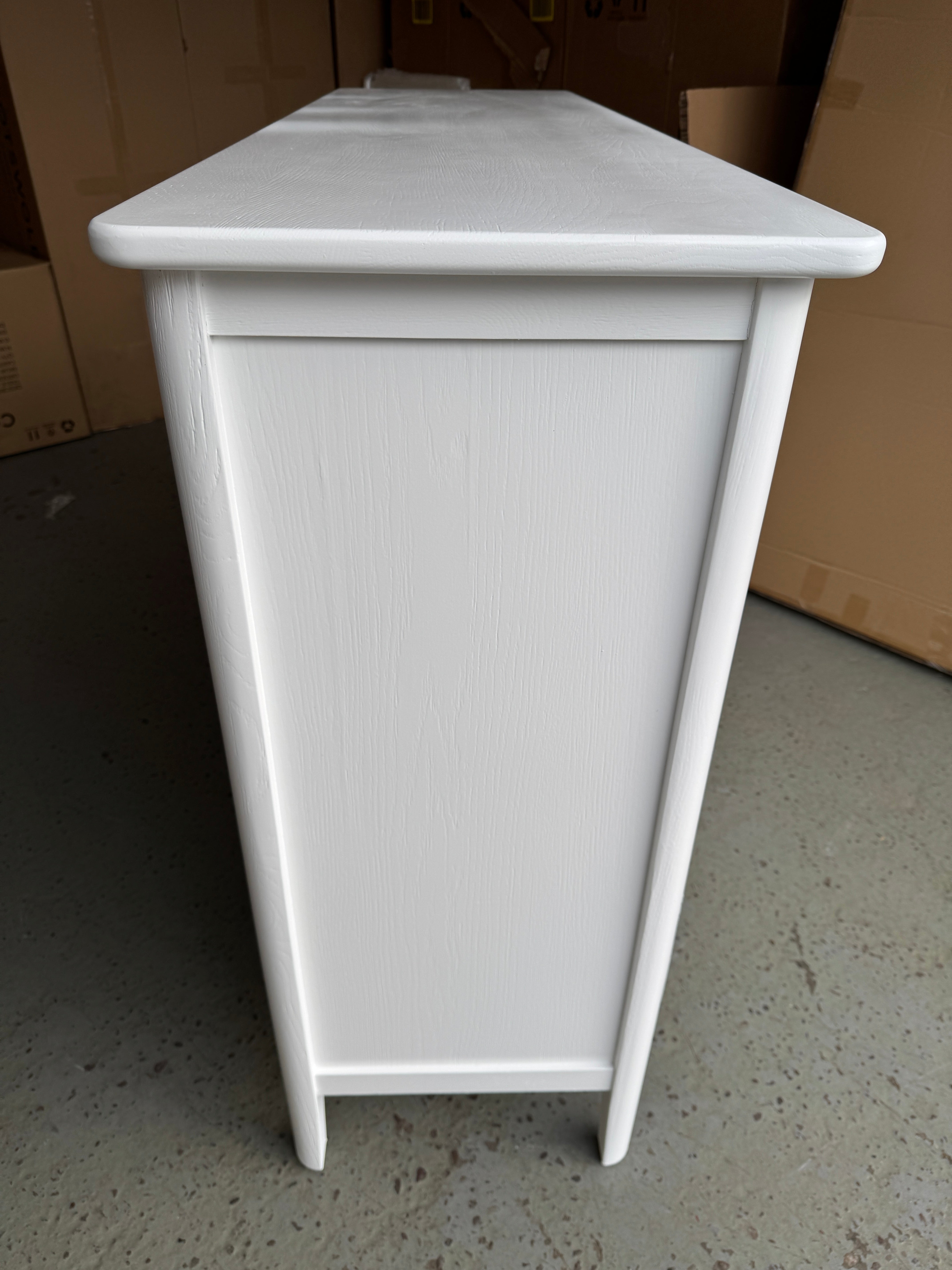 BERKELEY WHITE OAK 10 Drawer Chest Quality Furniture Clearance Ltd