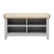 CHESTER DOVE GREY
Open Shoe Storage Bench Quality Furniture Clearance Ltd