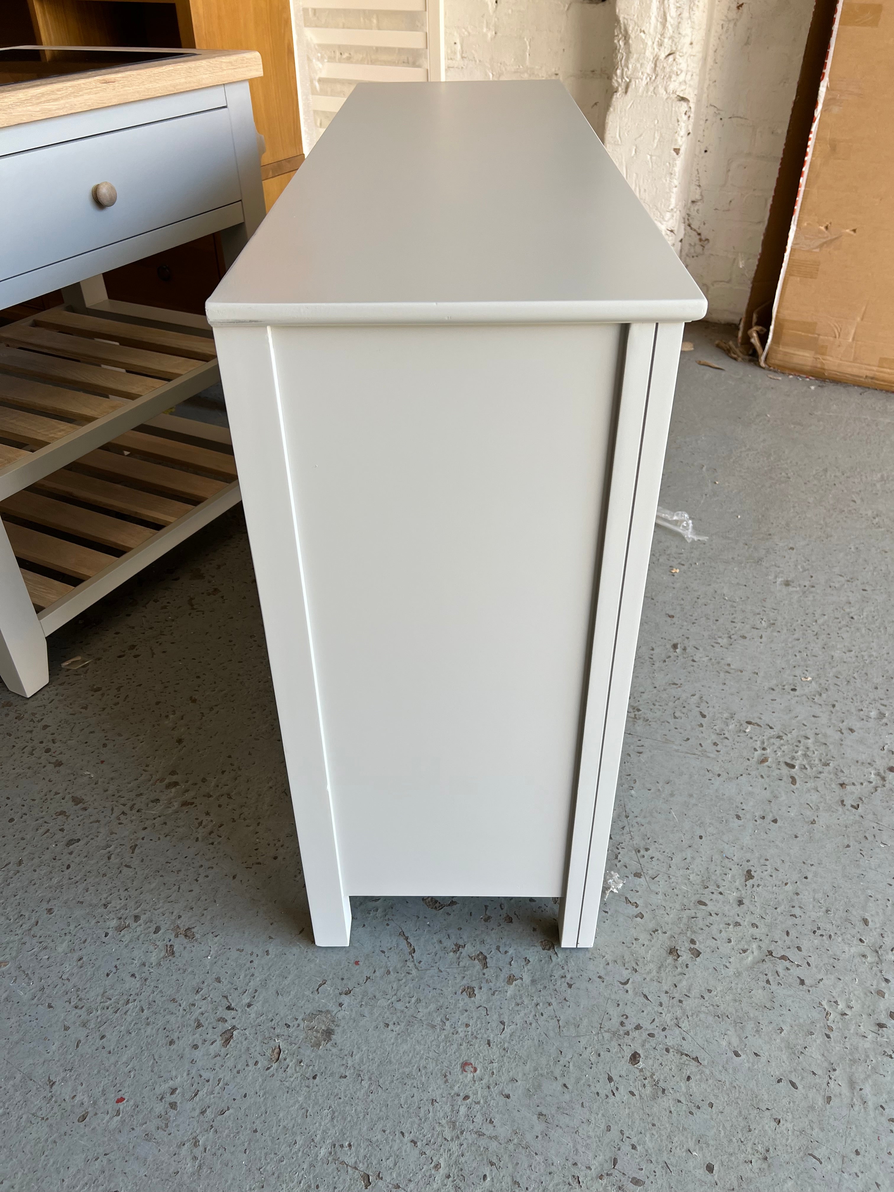 SIMPLY COTSWOLD DOVE GREY 6 Drawer Chest Quality Furniture Clearance Ltd