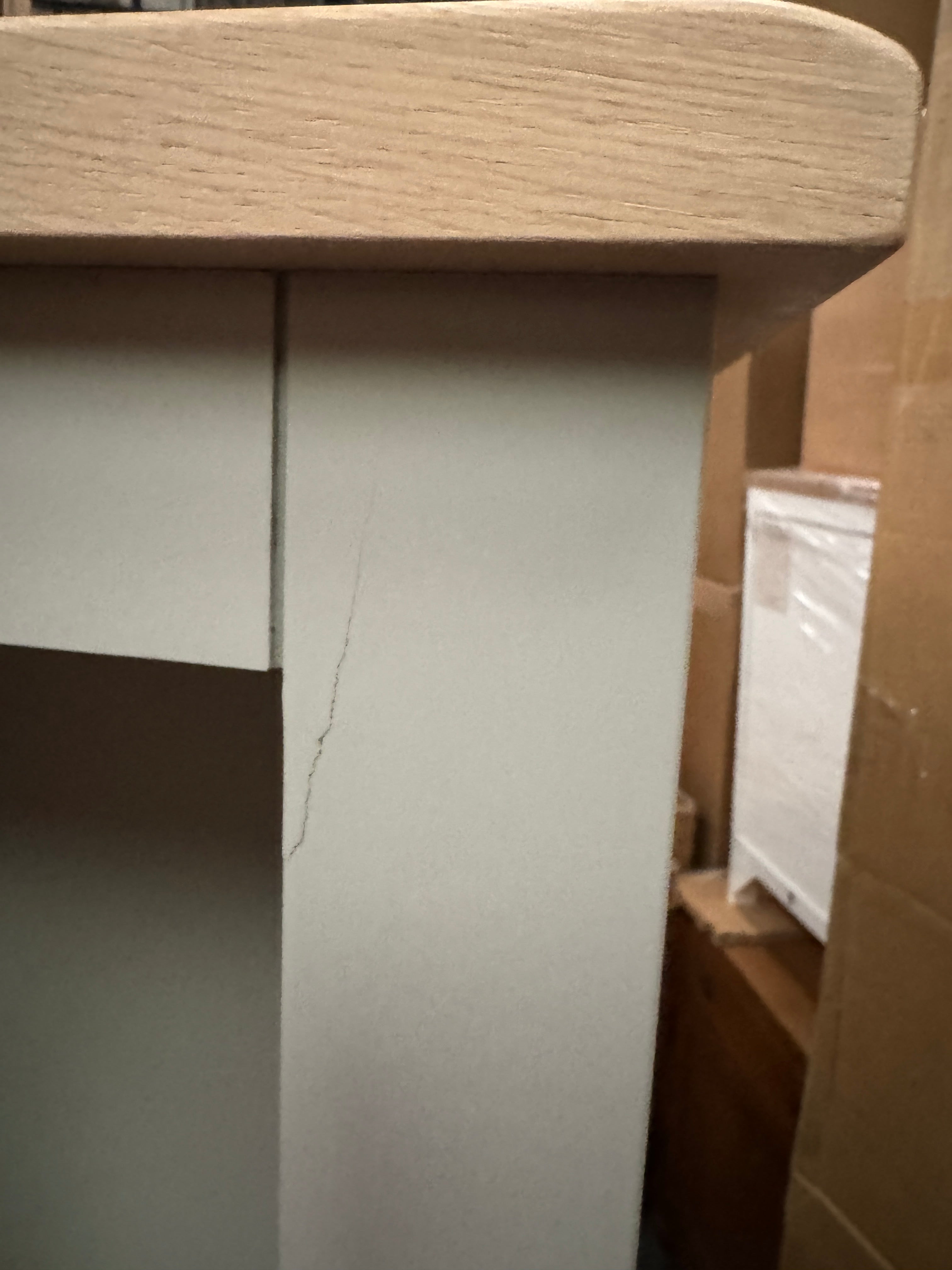 Chester Dove Grey Tall Slim Bookcase Quality Furniture Clearance Ltd