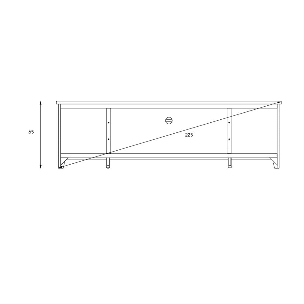 CHESTER CLASSIC CREAM
XXL TV Stand up to 90" Quality Furniture Clearance Ltd