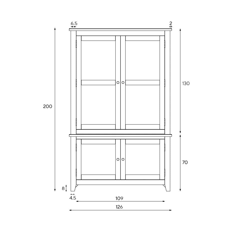 CHESTER DOVE GREY Hideaway Home Office Quality Furniture Clearance Ltd