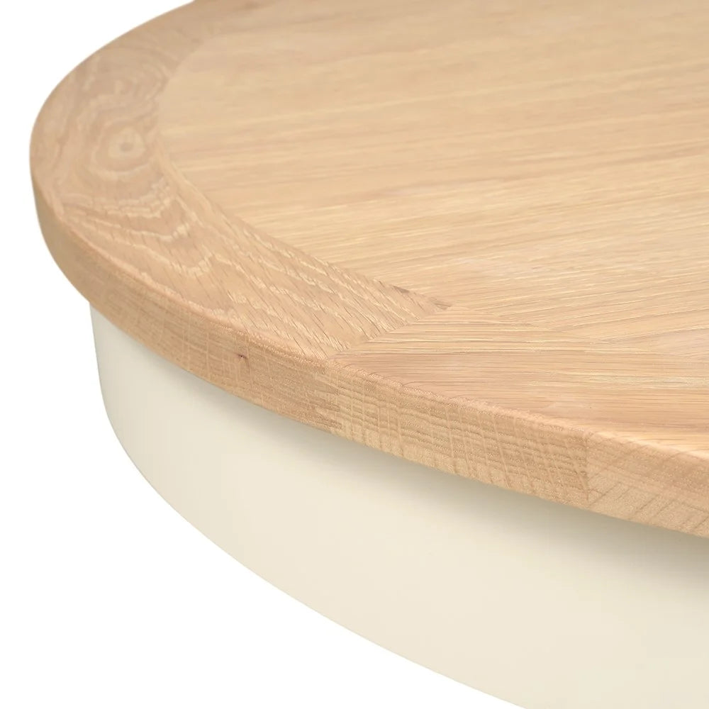 CHESTER CLASSIC CREAM
4-6 Seater Round Extending Dining Table Quality Furniture Clearance Ltd