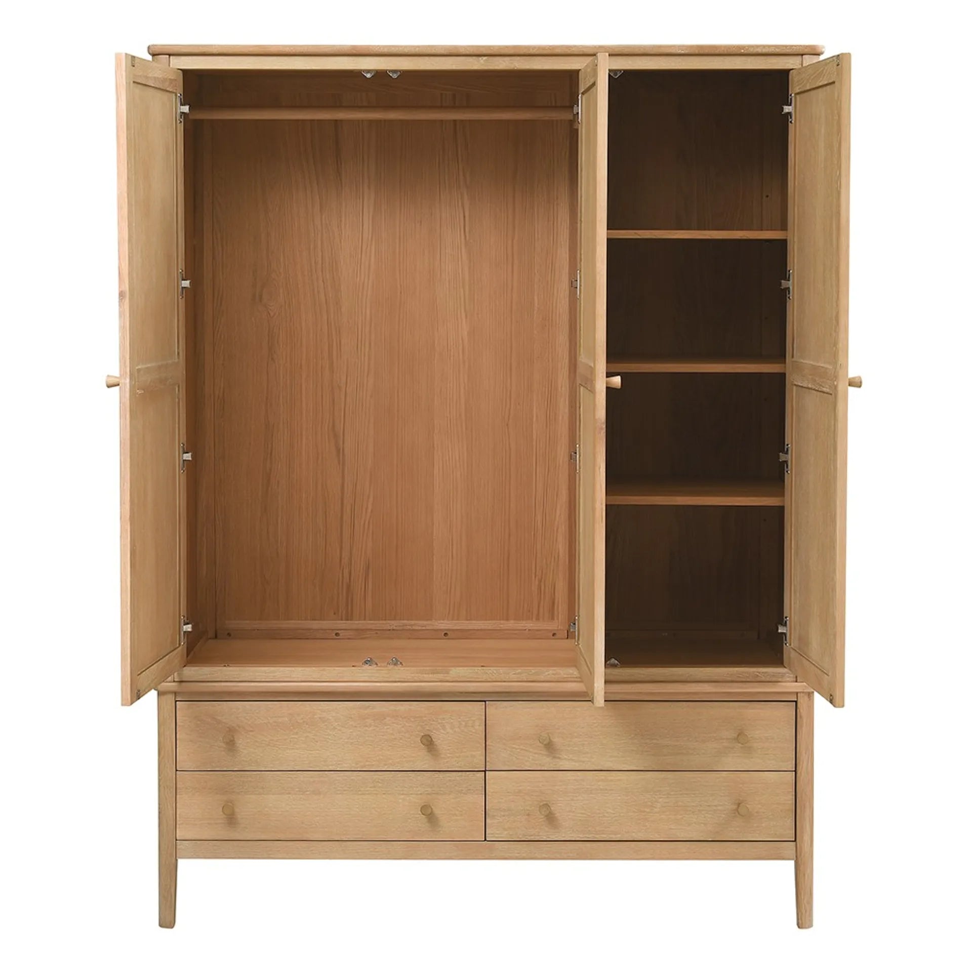 BERKELEY NORDIC OAK
Triple Wardrobe Quality Furniture Clearance Ltd