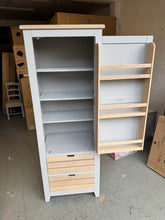 Load image into Gallery viewer, Chester Dove Grey Narrow Larder Quality Furniture Clearance Ltd
