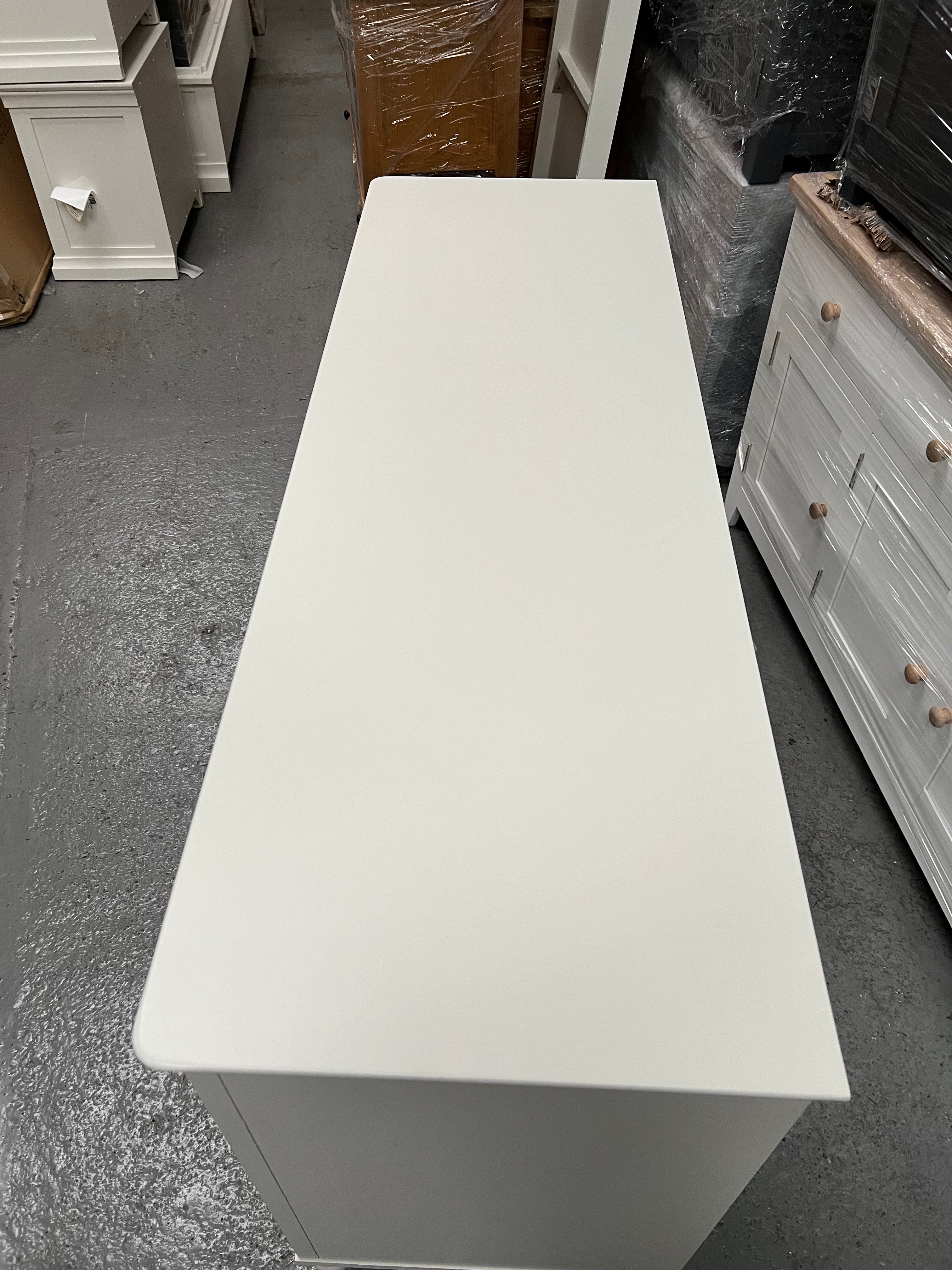 Wilmslow Grey Painted 6 Drawer Chest Quality Furniture Clearance Ltd