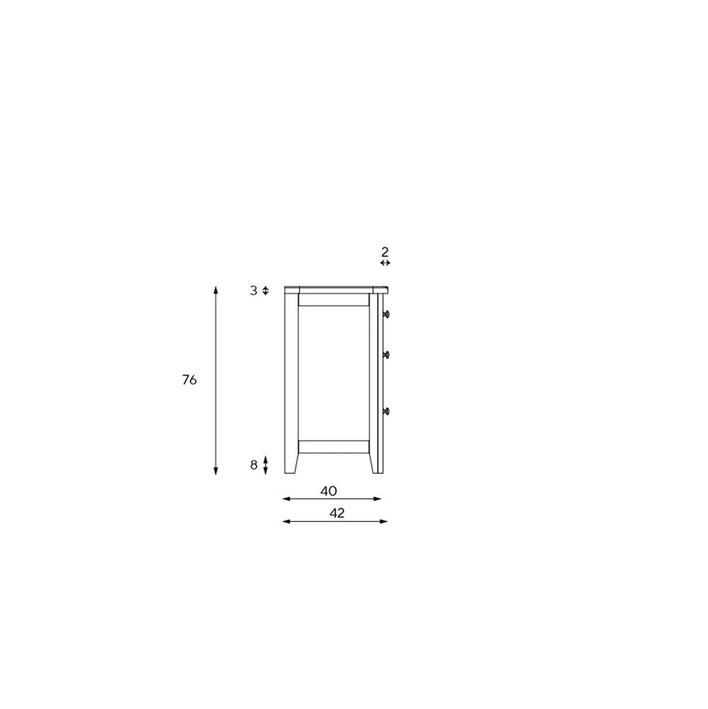 CHESTER DOVE GREY
Double Pedestal Dressing Table Quality Furniture Clearance Ltd