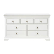 CHANTILLY WARM WHITE
7 Drawer Wide Chest furniture delivered