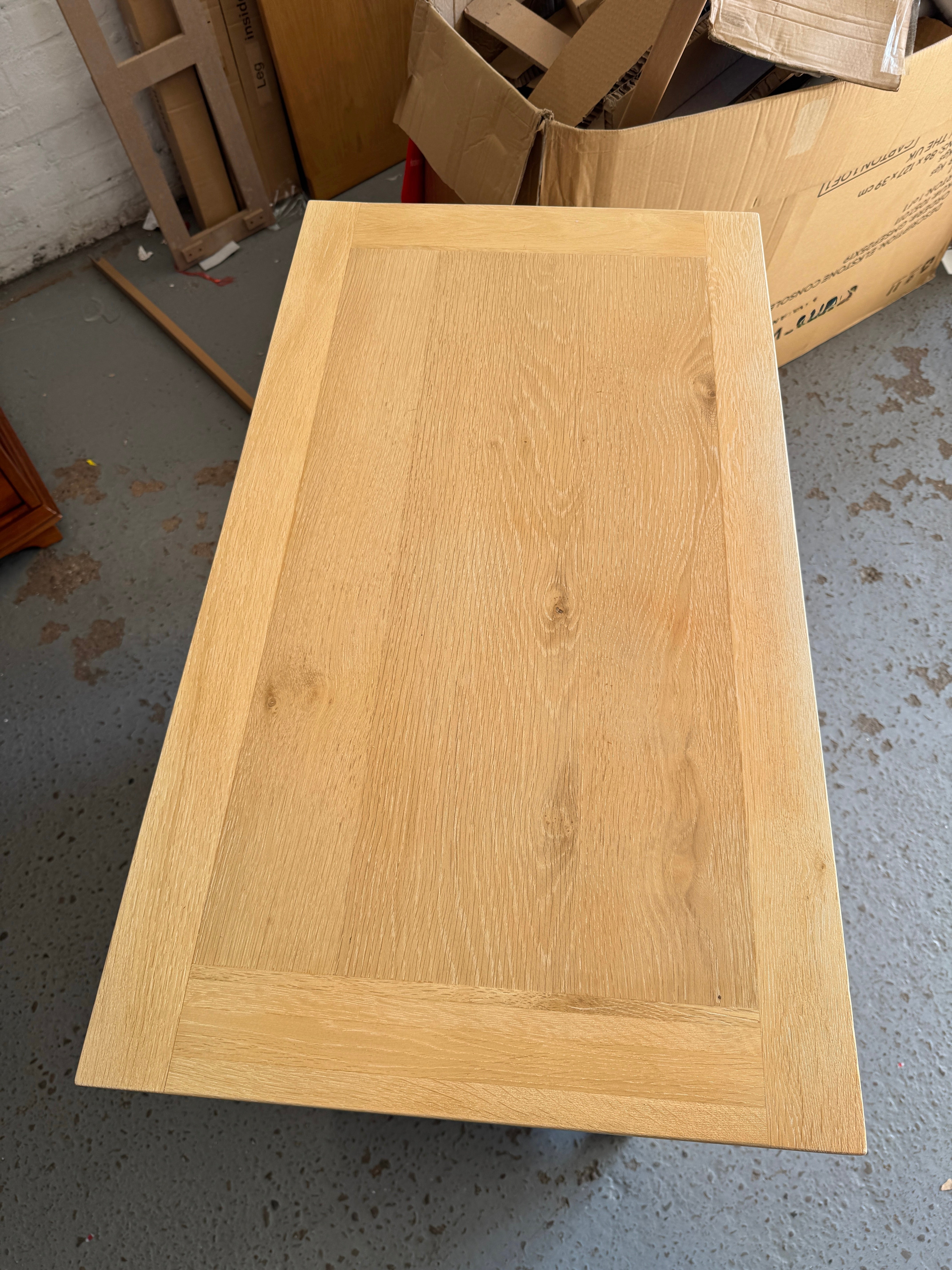 INGLESHAM WHITEWASH OAK 5 Drawer Chest Quality Furniture Clearance Ltd