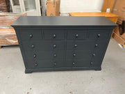 Chantilly Dusky Black 10 Drawer Chest furniture delivered