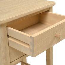Load image into Gallery viewer, BERKELEY NORDIC OAK
2 Drawer Bedside Table Quality Furniture Clearance Ltd
