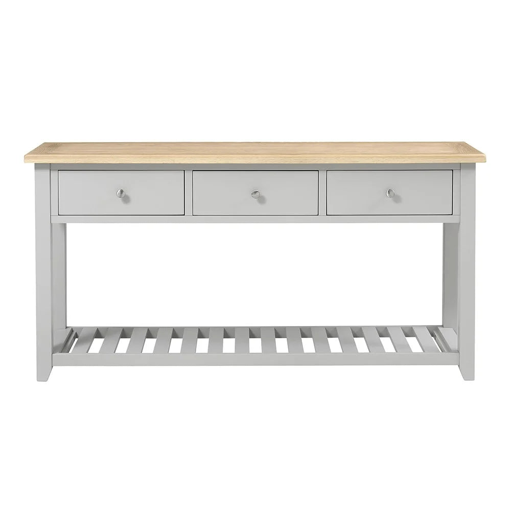 CHESTER DOVE GREY
Large Console Table Quality Furniture Clearance Ltd