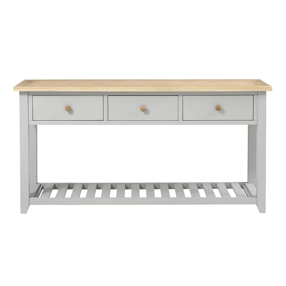 CHESTER DOVE GREY
Large Console Table Quality Furniture Clearance Ltd
