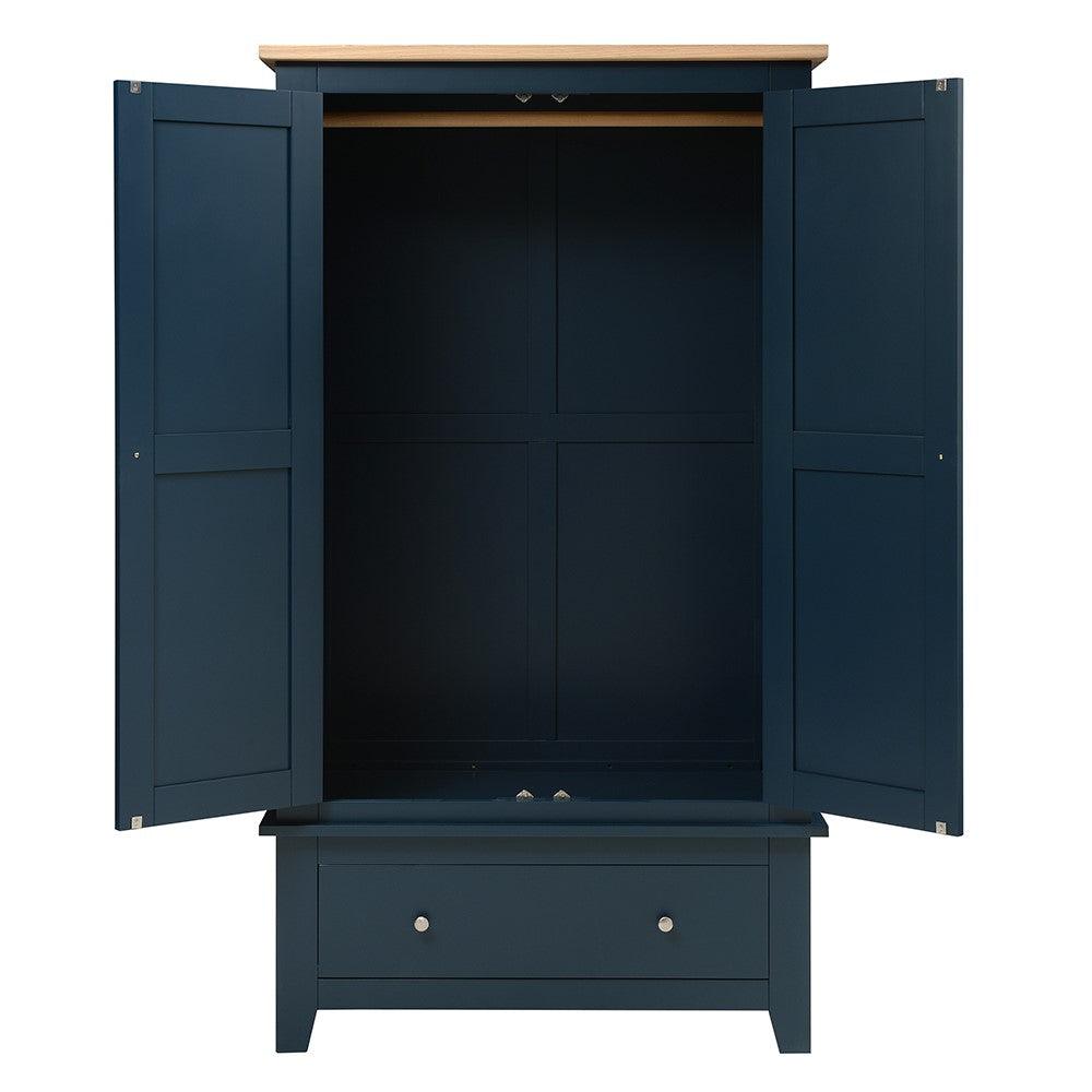 CHESTER MIDNIGHT BLUE
Double Wardrobe Quality Furniture Clearance Ltd