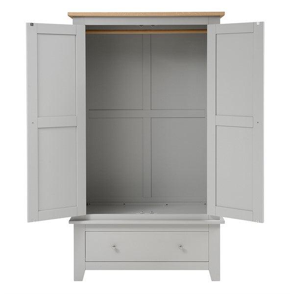 CHESTER DOVE GREY
Double Wardrobe Quality Furniture Clearance Ltd