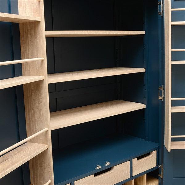 CHESTER MIDNIGHT BLUE
Double Larder Quality Furniture Clearance Ltd