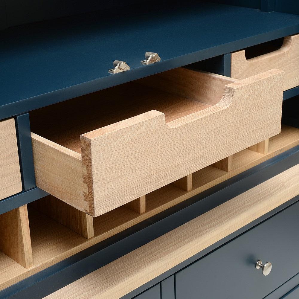 CHESTER MIDNIGHT BLUE
Double Larder Quality Furniture Clearance Ltd