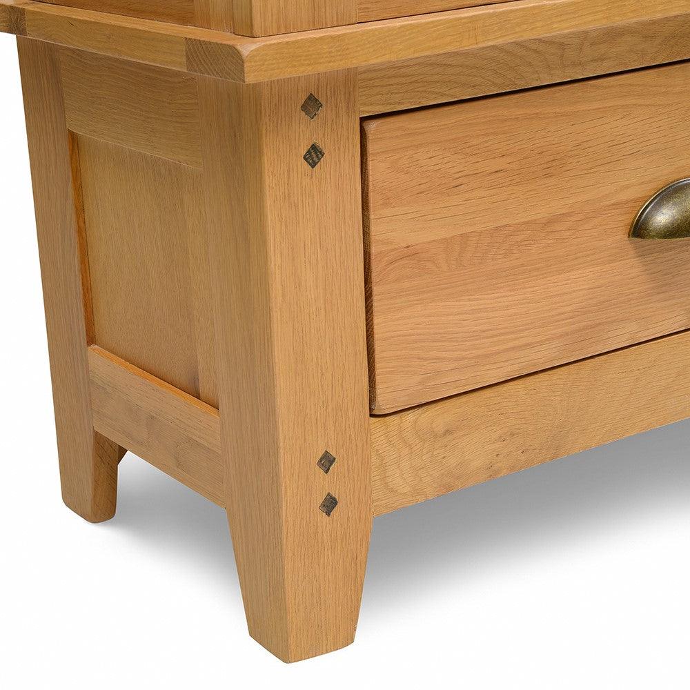 OAKLAND RUSTIC OAK
New Grand Bookcase Quality Furniture Clearance Ltd