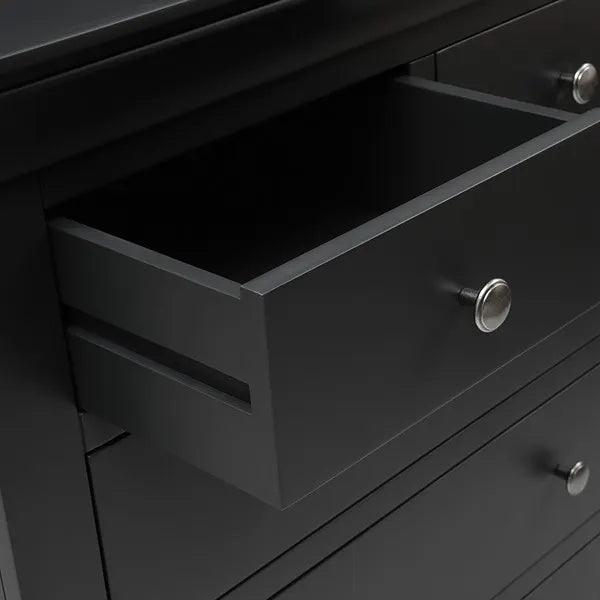 CHANTILLY DUSKY BLACK
10 Drawer Chest Quality Furniture Clearance Ltd
