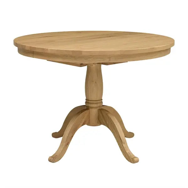 ELKSTONE MELLOW OAK
4-6 Seater Round Extending Dining Table Quality Furniture Clearance Ltd