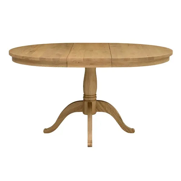 ELKSTONE MELLOW OAK
4-6 Seater Round Extending Dining Table Quality Furniture Clearance Ltd