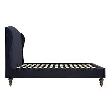 ASCOTT Midnight Velvet Super King Upholstered Bed Quality Furniture Clearance Ltd
