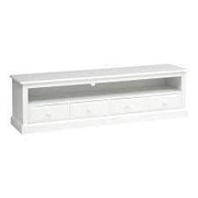 BURFORD IVORY Extra Large TV Stand up to 75" Quality Furniture Clearance Ltd