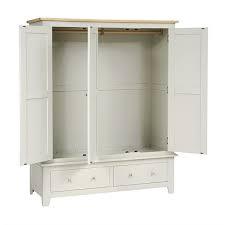 CHESTER STONE Triple Wardrobe Quality Furniture Clearance Ltd