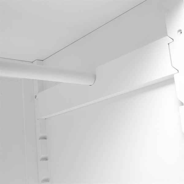 FAIRFORD SOFT WHITE Triple Wardrobe Quality Furniture Clearance Ltd