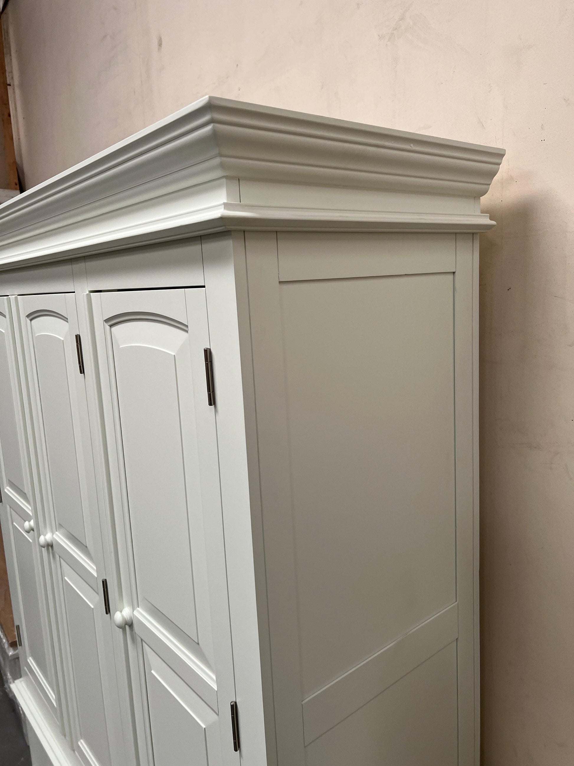 Burford Ivory Triple Wardrobe furniture delivered