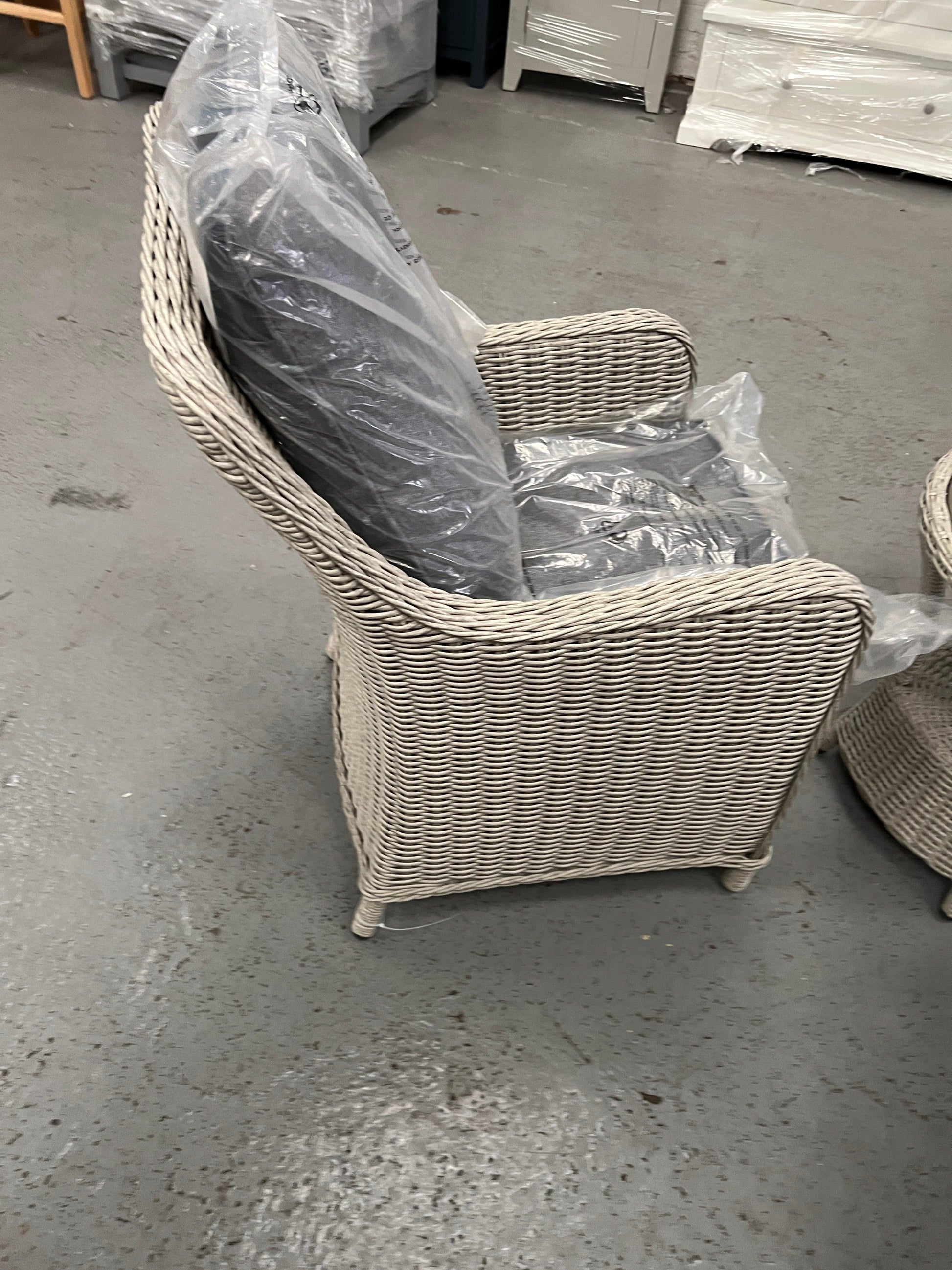 Frampton 3 piece patio set Quality Furniture Clearance Ltd