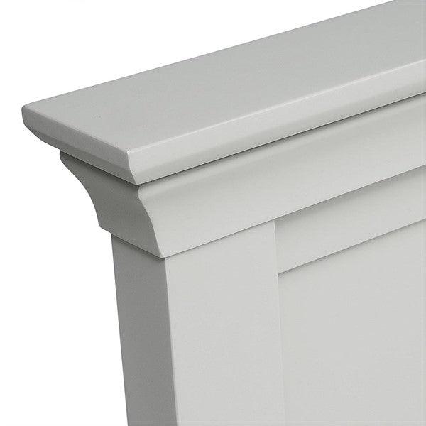 Chantilly Pebble Grey 5ft Kingsize Bed Quality Furniture Clearance Ltd