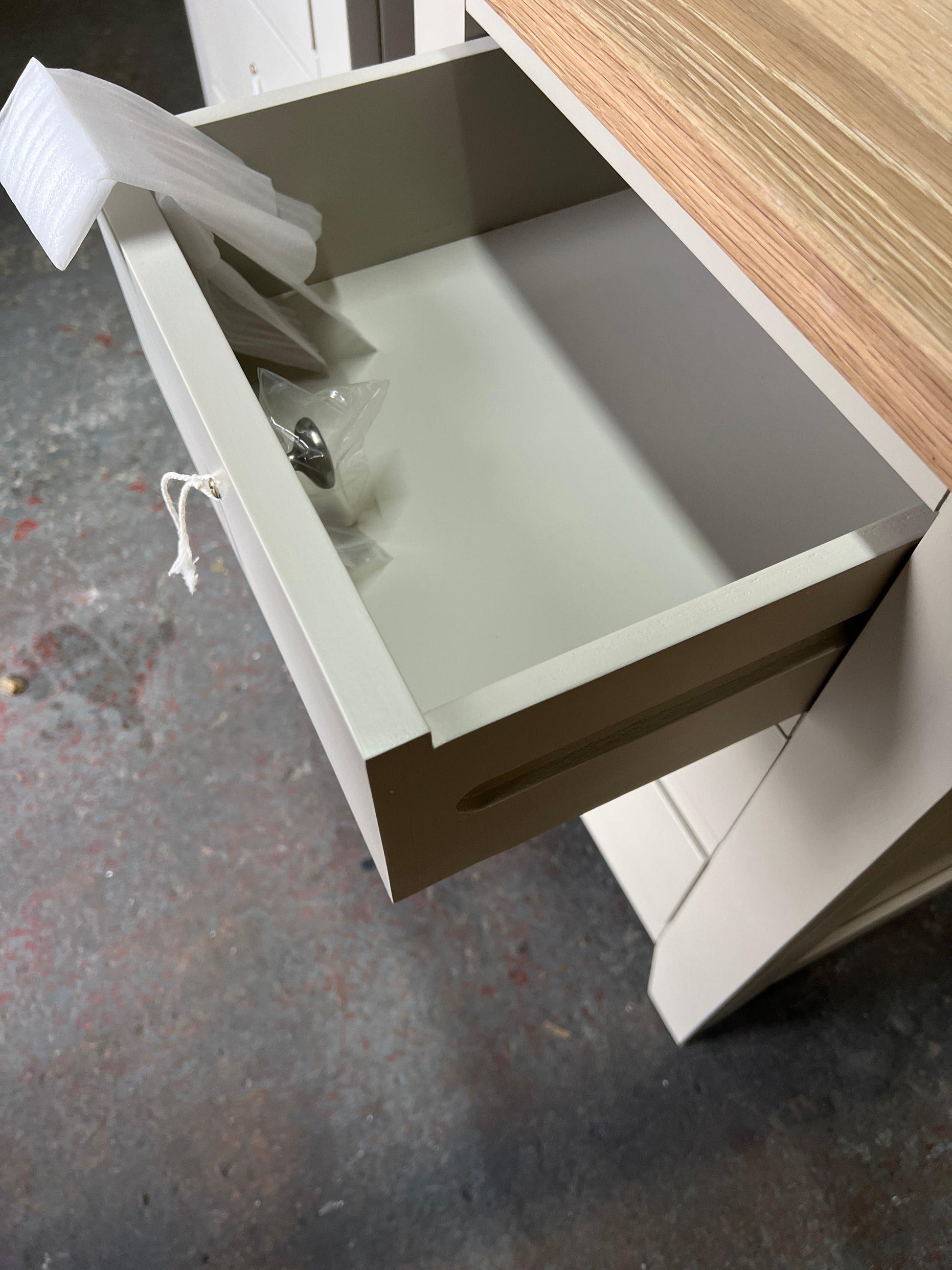 Chester Stone Set of 2 Bedside Tables furniture delivered 