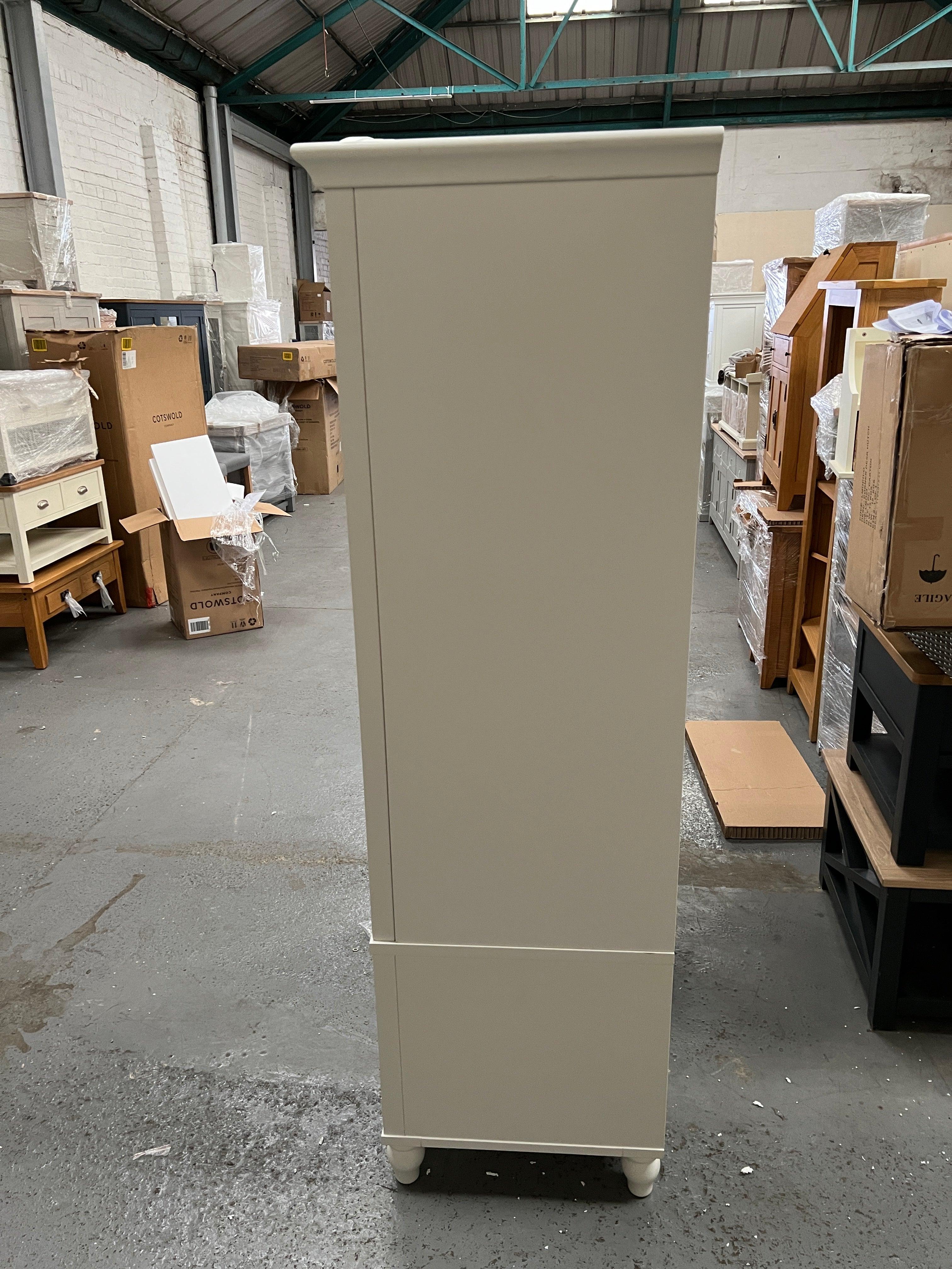WILMSLOW PALE GREY Double Wardrobe And Matching Nightstands Quality Furniture Clearance Ltd