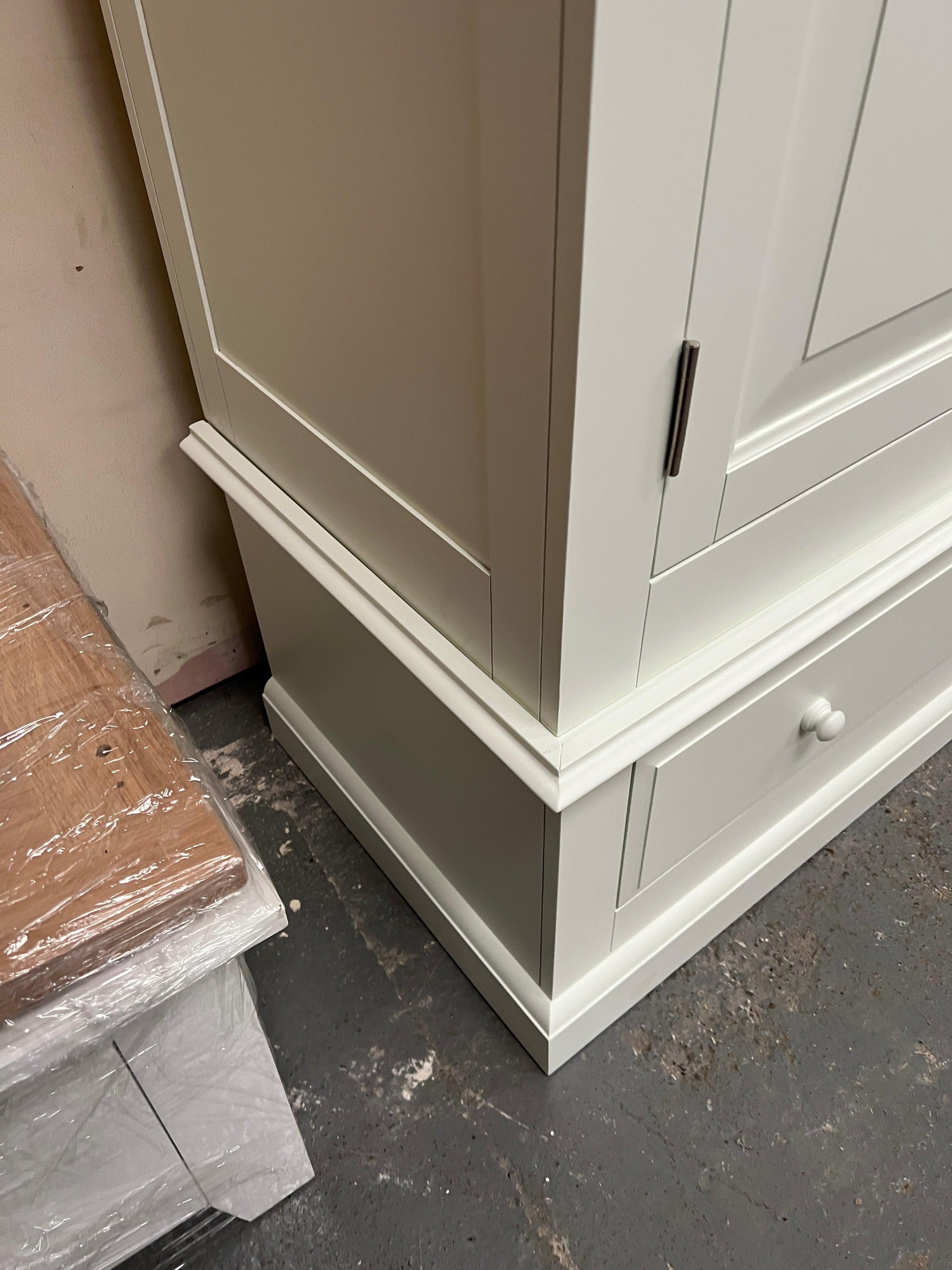 Burford Ivory Triple Wardrobe furniture delivered