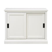 STOW WARM WHITE Sliding Door Sideboard Quality Furniture Clearance Ltd