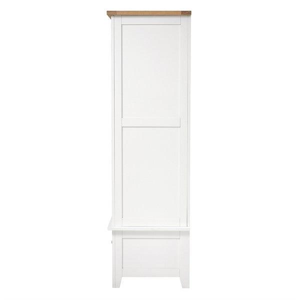CHESTER PURE WHITE Four Door Wardrobe Quality Furniture Clearance Ltd