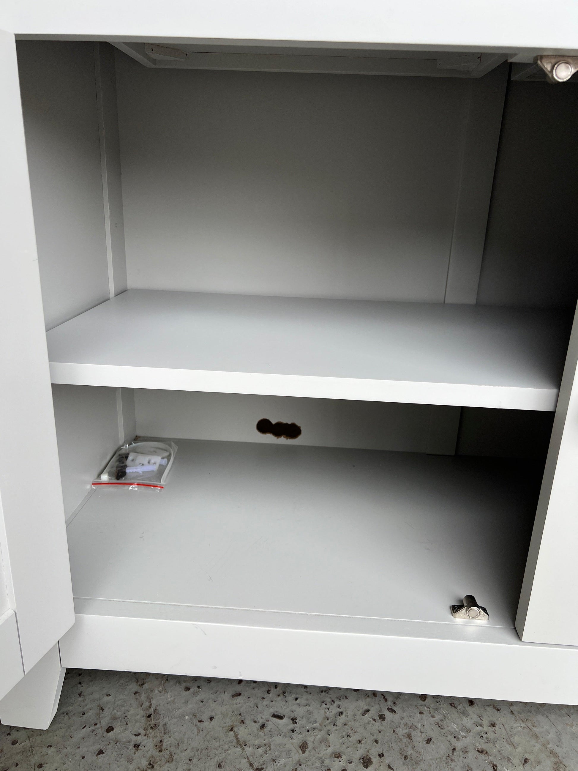 Chester Dove Grey Small Sideboard Quality Furniture Clearance Ltd