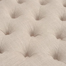 Load image into Gallery viewer, CLOVER Buttoned Coffee Table - Stone Linen Quality Furniture Clearance Ltd
