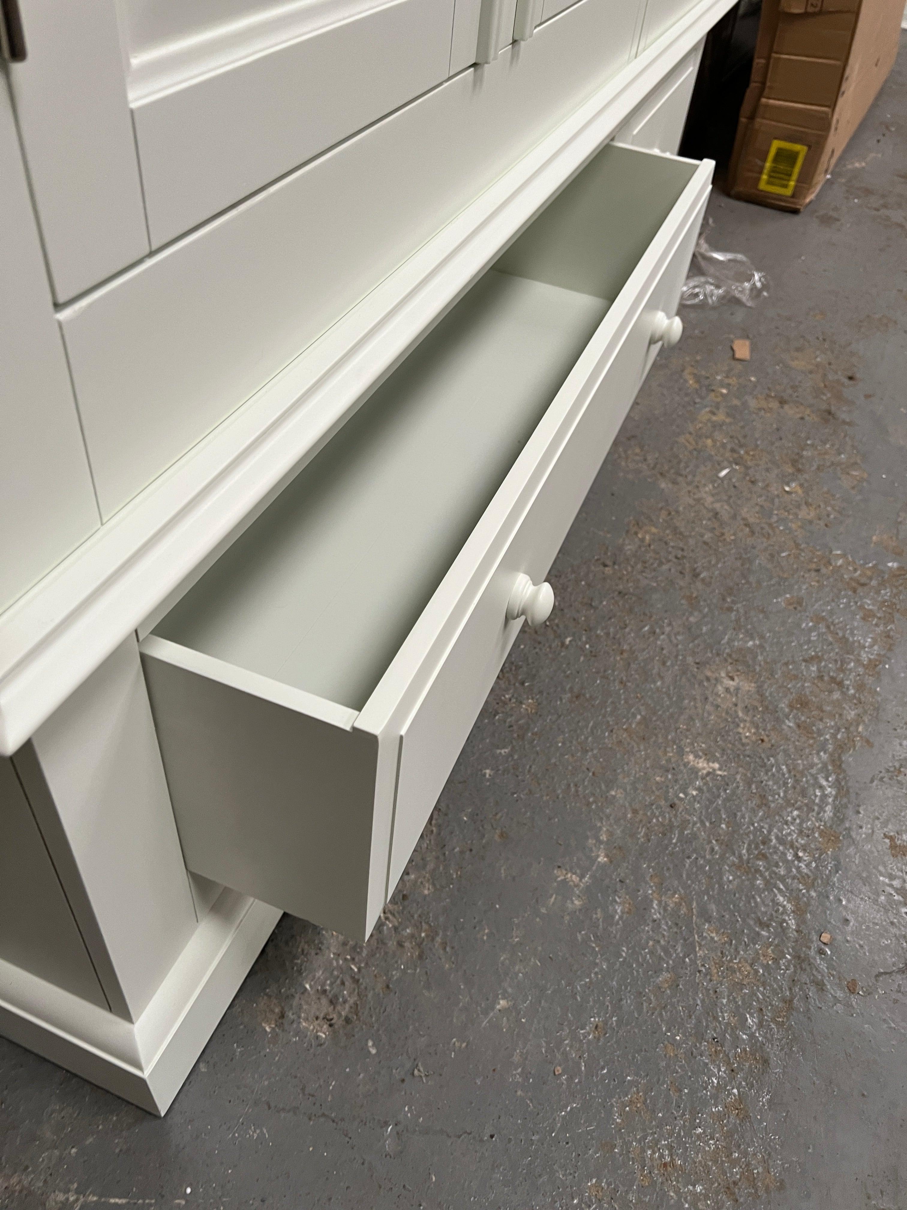 Burford Ivory Triple Wardrobe furniture delivered