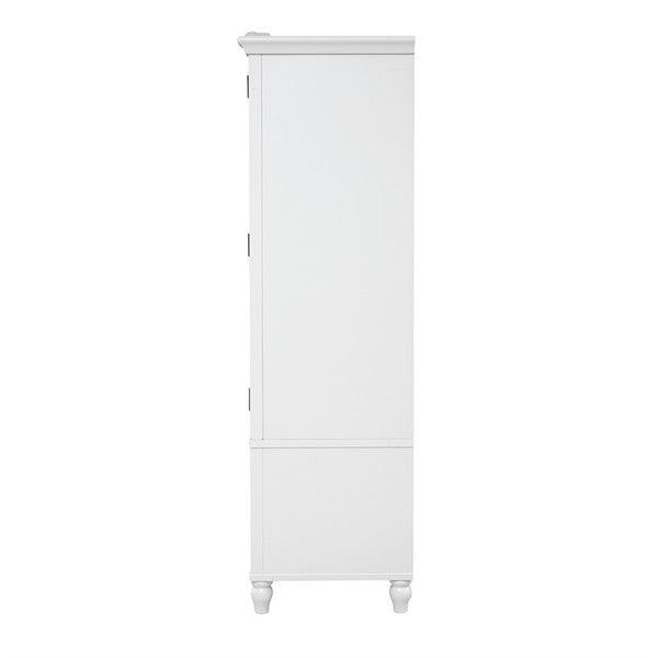 WILMSLOW PALE GREY Double Wardrobe with Drawers Quality Furniture Clearance Ltd