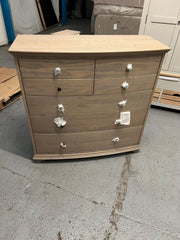 Winchcombe Smoked Oak 4 Over 3 Chest of Drawers Quality Furniture Clearance Ltd