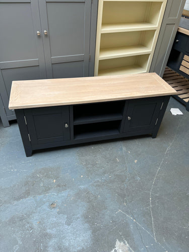 Chester Charcoal Widescreen TV Unit - Up to 65