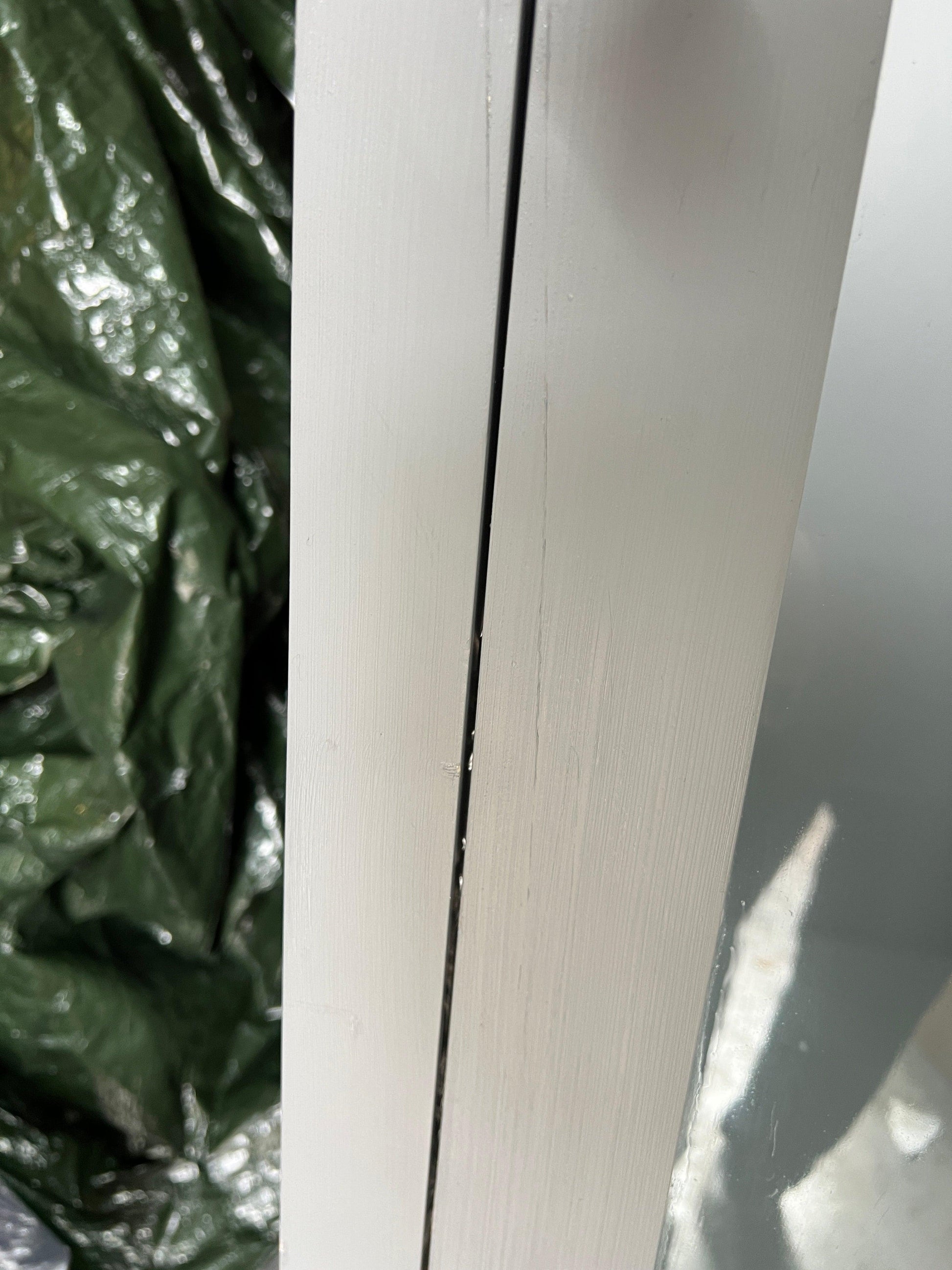 PAINSWICK STORM GREY Narrow Farmhouse Larder Quality Furniture Clearance Ltd