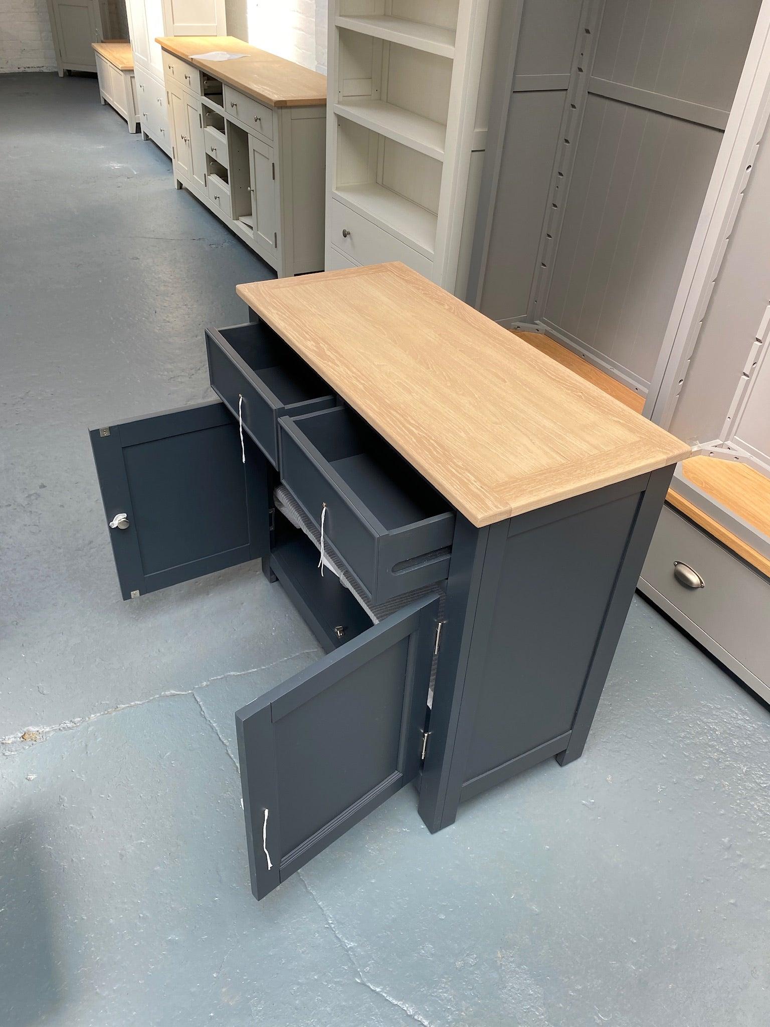 Elwood Charcoal 2 Door Sideboard furniture delivered 