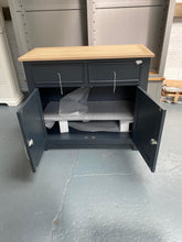 Load image into Gallery viewer, Elwood Charcoal 2 Door Sideboard furniture delivered 
