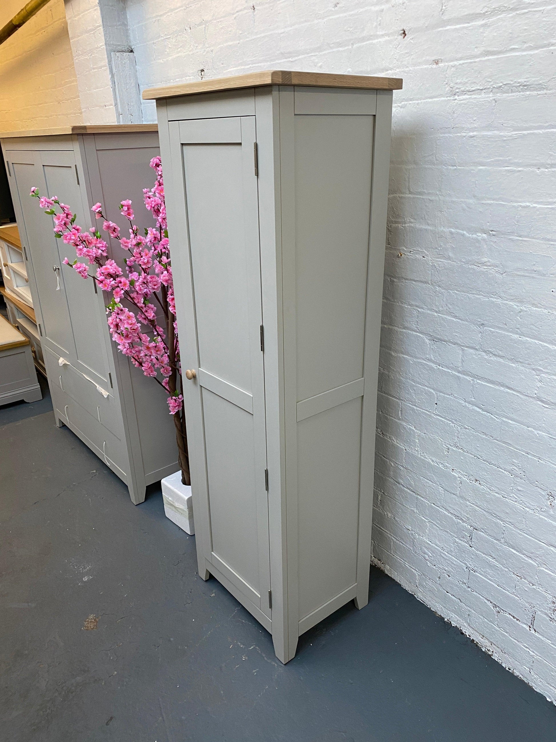 Dove Grey Shaker Cupboard furniture delivered 