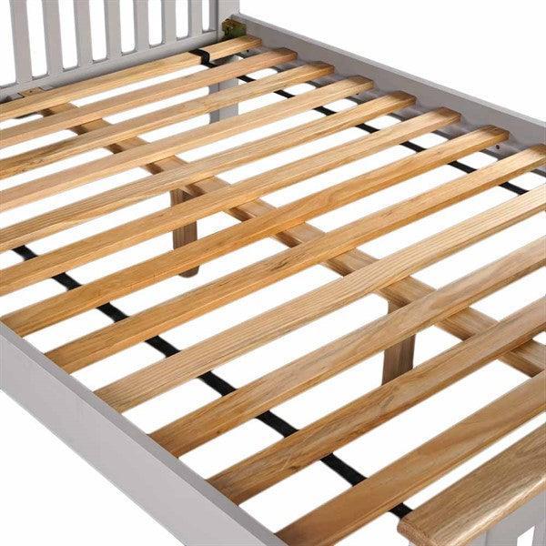 CHESTER DOVE GREY 5ft Kingsize Bed Quality Furniture Clearance Ltd