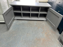 Load image into Gallery viewer, Storm Grey Hidden Shoe Storage Bench furniture delivered 
